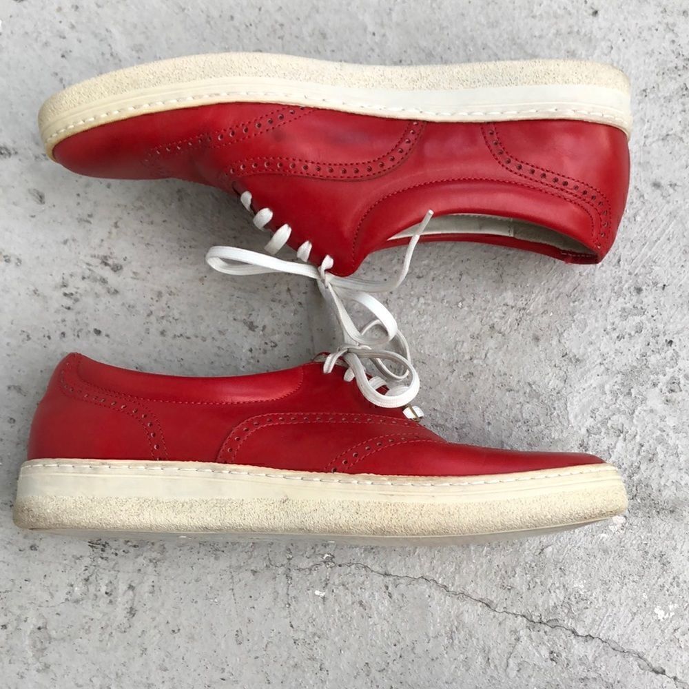 Vintage Ferragamo leather sneakers
